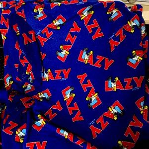 simpsons snuggy blanket